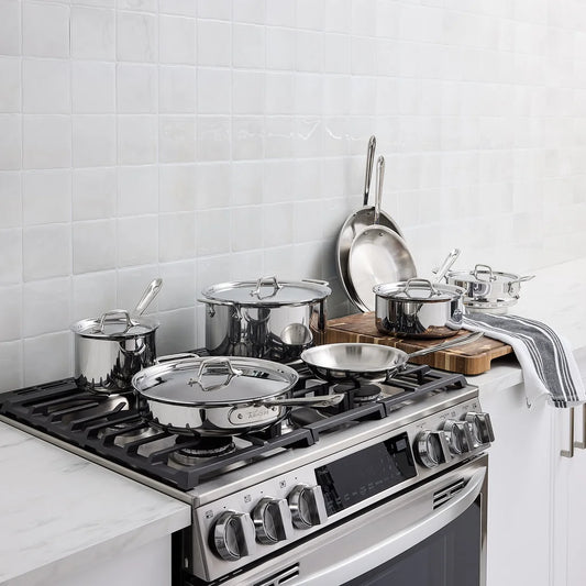 All-Clad D3 13-piece Stainless Steel Cookware Set